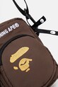 A Bathing Ape saszetka APE head mini bag brązowy 1L30190006