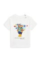 Детская хлопковая футболка Polo Ralph Lauren хлопок белый 320958332001