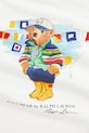 Αγορίστικα Παιδικό βαμβακερό μπλουζάκι Polo Ralph Lauren 320958332001 λευκό