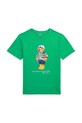 Polo Ralph Lauren t-shirt bawełniany dziecięcy nadruk zielony 323853828042