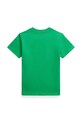 Polo Ralph Lauren t-shirt in cotone per bambini 322832904166 verde SS25