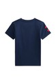 Детская хлопковая футболка Polo Ralph Lauren 322832907039 тёмно-синий SS25