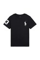 Дитяча бавовняна футболка Polo Ralph Lauren бавовна чорний 322832907055