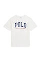 Polo Ralph Lauren tricou de bumbac pentru copii print alb 323958159002