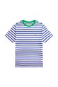 Polo Ralph Lauren t-shirt bawełniany dziecięcy wzorzyste niebieski 323958169001