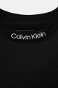 Хлопчик Дитяча бавовняна футболка Calvin Klein Jeans 0 IB0IB02353.104.116.PPYA чорний