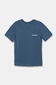 Băieți Calvin Klein Jeans tricou de bumbac pentru copii 0 2-pack IB0IB02363.128.176.PPYA bleumarin