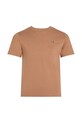 Детская хлопковая футболка Calvin Klein Jeans 0 IU0IU00543.128.176.PPYA коричневый SS25