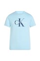 Dětské bavlněné tričko Calvin Klein Jeans 0 IU0IU00676.128.176.PPYA modrá SS25
