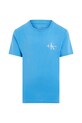 Дитяча бавовняна футболка Calvin Klein Jeans 0 IU0IU00678.128.176.PPYA блакитний SS25