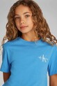 Дитяча бавовняна футболка Calvin Klein Jeans 0 IU0IU00678.128.176.PPYA