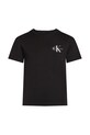 Dětské bavlněné tričko Calvin Klein Jeans 0 IU0IU00678.128.176.PPYA černá SS25