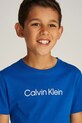 Calvin Klein Jeans gyerek pamut póló IU0IU00682.104.116.PPYA kék