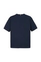Хлопчик Дитяча бавовняна футболка Tommy Hilfiger KB0KB09601.74.122.PPYA темно-синій