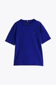 Dječja pamučna majica kratkih rukava Tommy Hilfiger KB0KB09601.128.176.PPYA ljubičasta SS25