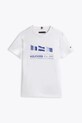 Παιδικό βαμβακερό T-shirt Tommy Hilfiger KB0KB09350.128.176.PPYA λευκό SS25