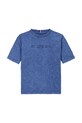 Tommy Hilfiger tricou de bumbac pentru copii KB0KB09359.PPYA albastru SS25