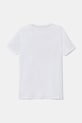 Detské bavlnené tričko Guess L5RI02.K8HM4.PPYA biela SS25