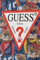 Мальчик Детская хлопковая футболка Guess L5RI05.K8HM4.PPYA зелёный