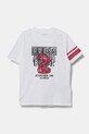 Дитяча бавовняна футболка Guess аплікація білий L5RI06.K6XN4.PPYA