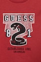 Мальчик Детская хлопковая футболка Guess L5RI06.K6XN4.PPYA красный