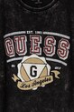 Мальчик Детская хлопковая футболка Guess L5RI08.K8HM4.PPYA чёрный