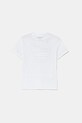 Детская хлопковая футболка Guess аппликация белый L5RI19.KCM20.PPYA