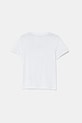 Дитяча бавовняна футболка Guess L5RI19.KCM20.PPYA білий SS25