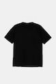Guess t-shirt bawełniany dziecięcy L5RI24.K8HM4.PPYA czarny SS25