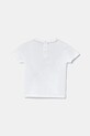 Детская хлопковая футболка Guess N5RI03.K6XN4.PPYA белый SS25