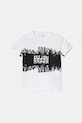 Детская хлопковая футболка Guess хлопок белый N5RI05.K6XN4.PPYA