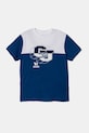 Детская хлопковая футболка Guess хлопок голубой N5RI10.K8HM4.PPYA
