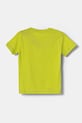 Guess t-shirt bawełniany dziecięcy N5RI15.K8HM4.PPYA zielony SS25