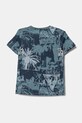 Детская хлопковая футболка Guess N5RI18.K8HM4.PPYA тёмно-синий SS25