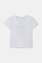 Детская хлопковая футболка Guess N5RI19.K8HM4.PPYA белый SS25