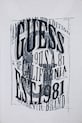 Chłopiec Guess t-shirt bawełniany dziecięcy N5RI19.K8HM4.PPYA biały