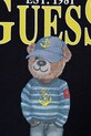 Хлопчик Дитяча бавовняна футболка Guess N5RI20.K8HM4.PPYA темно-синій