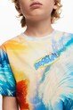Детская хлопковая футболка Desigual 25SBTK01