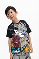 Desigual tricou copii 25SBTK04 gri