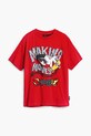 Детская хлопковая футболка Desigual x Disney 25SBTK14 красный SS25
