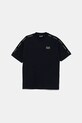 Detské bavlnené tričko EA7 Emporio Armani bavlna tmavomodrá 7B000054.AF10378