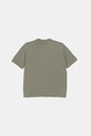 EA7 Emporio Armani tricou de bumbac pentru copii 7B000054.AF10378 verde SS25