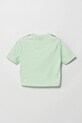 Детская хлопковая футболка EA7 Emporio Armani 7B000048.AF12874 зелёный SS25