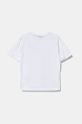 EA7 Emporio Armani tricou de bumbac pentru copii 7B000020.AF10378 alb SS25