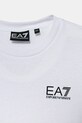 Хлопчик Дитяча бавовняна футболка EA7 Emporio Armani 7B000020.AF10378 білий