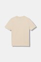 EA7 Emporio Armani t-shirt bawełniany dziecięcy 7B000020.AF10378 beżowy SS26