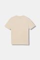EA7 Emporio Armani t-shirt bawełniany dziecięcy 7B000020.AF10378 beżowy SS26