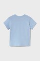 Mayoral t-shirt in cotone per bambini 106.3E.Baby.PPYA blu SS25