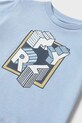 BIMBO Mayoral t-shirt in cotone per bambini 106.3E.Baby.PPYA blu