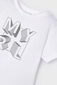 Chłopiec Mayoral t-shirt bawełniany dziecięcy 170.5F.Mini.PPYA biały